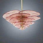 FIORE ART DECO GLASS CHANDELIER | CLZL896620
