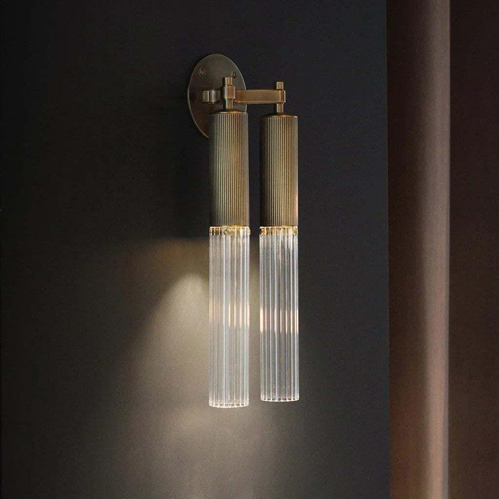 FLUME GOLD WALL LIGHTS | CLOL8562