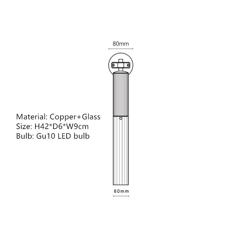 FLUME GOLD WALL LIGHTS | CLOL8562