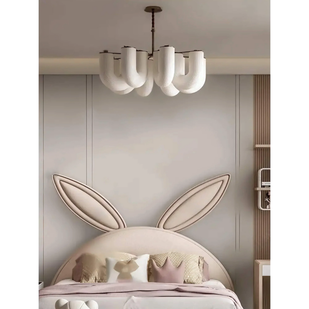 FLUTED GLASS CEILING CHANDELIER | CLFLUT024