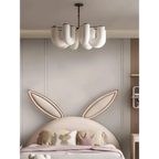 FLUTED GLASS CEILING CHANDELIER | CLFLUT024