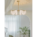 FLUTED GLASS CEILING CHANDELIER | CLFLUT024