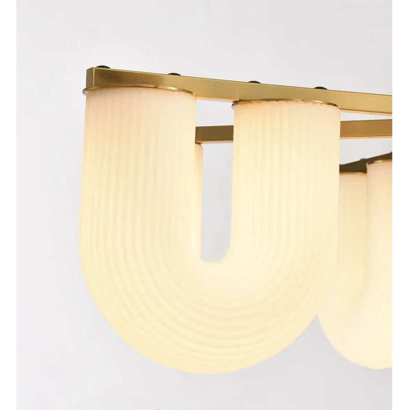 FLUTED GLASS CEILING CHANDELIER | CLFLUT024