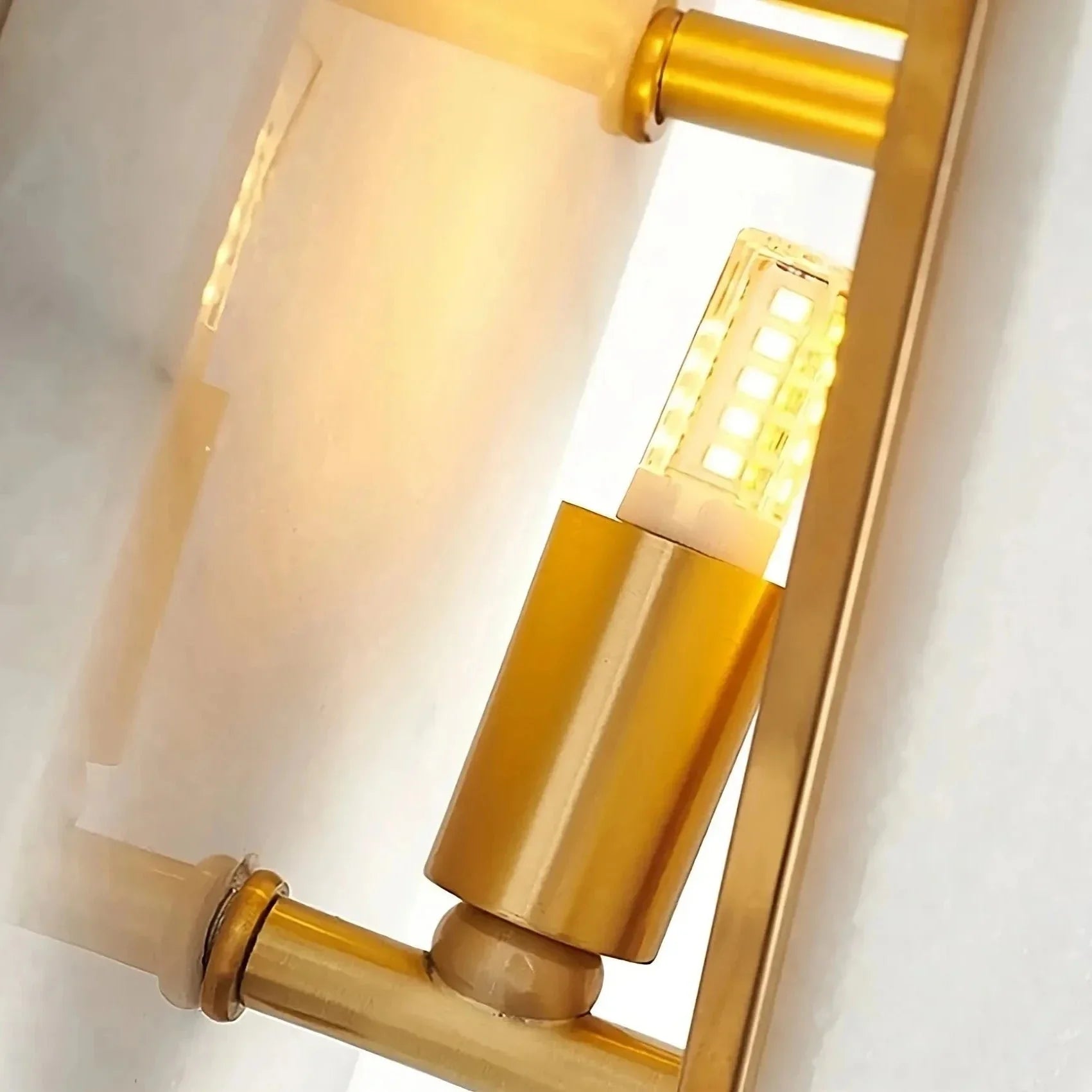 GEOMETRIC ALABASTER WALL SCONCE | CLKUP029