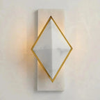 GEOMETRIC ALABASTER WALL SCONCE | CLKUP029