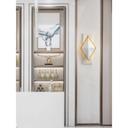 GEOMETRIC ALABASTER WALL SCONCE | CLKUP029