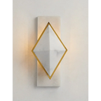 GEOMETRIC ALABASTER WALL SCONCE | CLKUP029