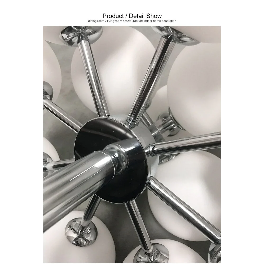 GLASS BALLS CHANDELIER | CL58034