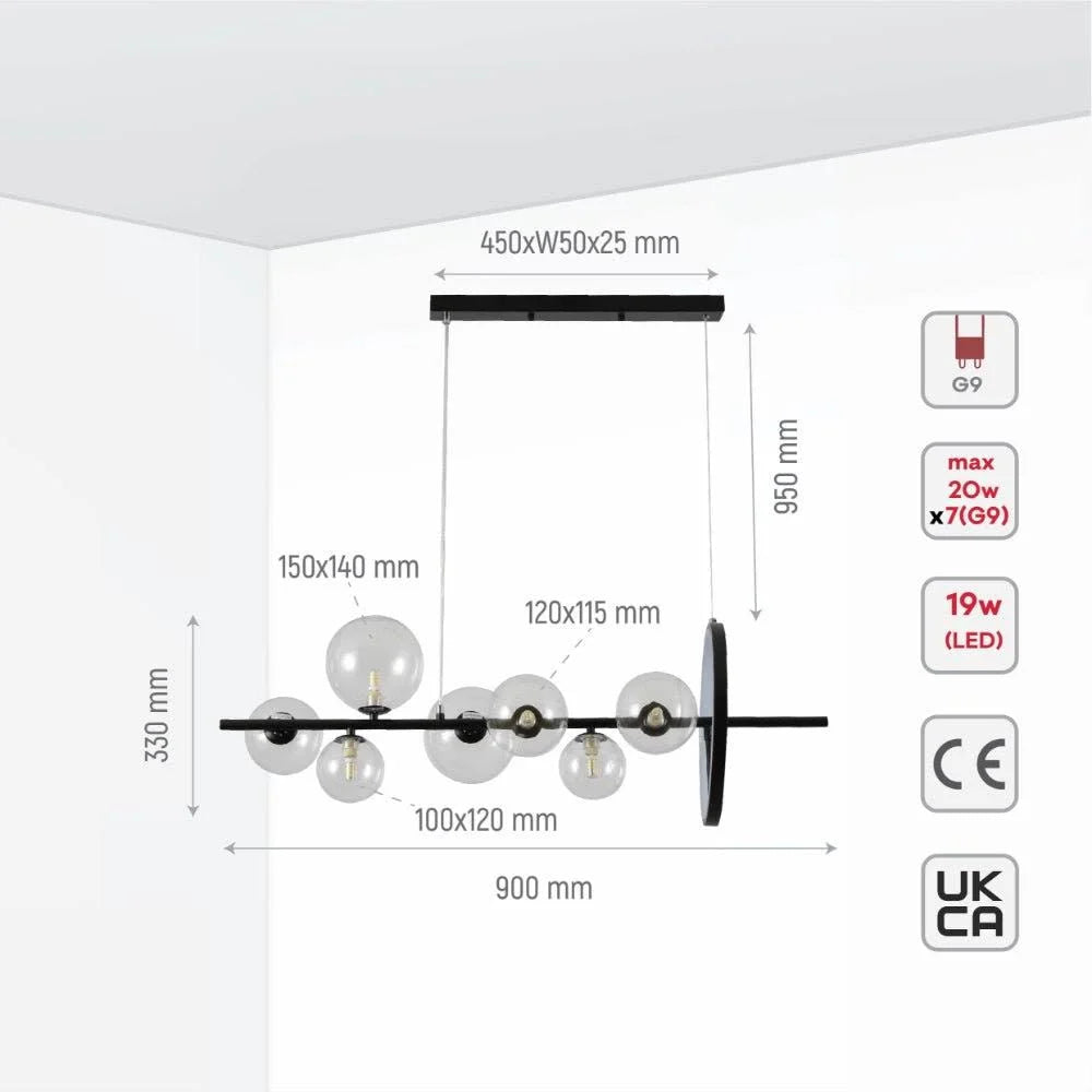 GLASS BALLS PENDANT LIGHTING | CL565858