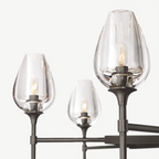 GLASS CANDLE CHANDELIER | CLZXS0250