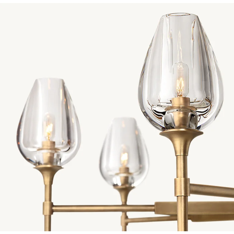 GLASS CANDLE CHANDELIER | CLZXS0250