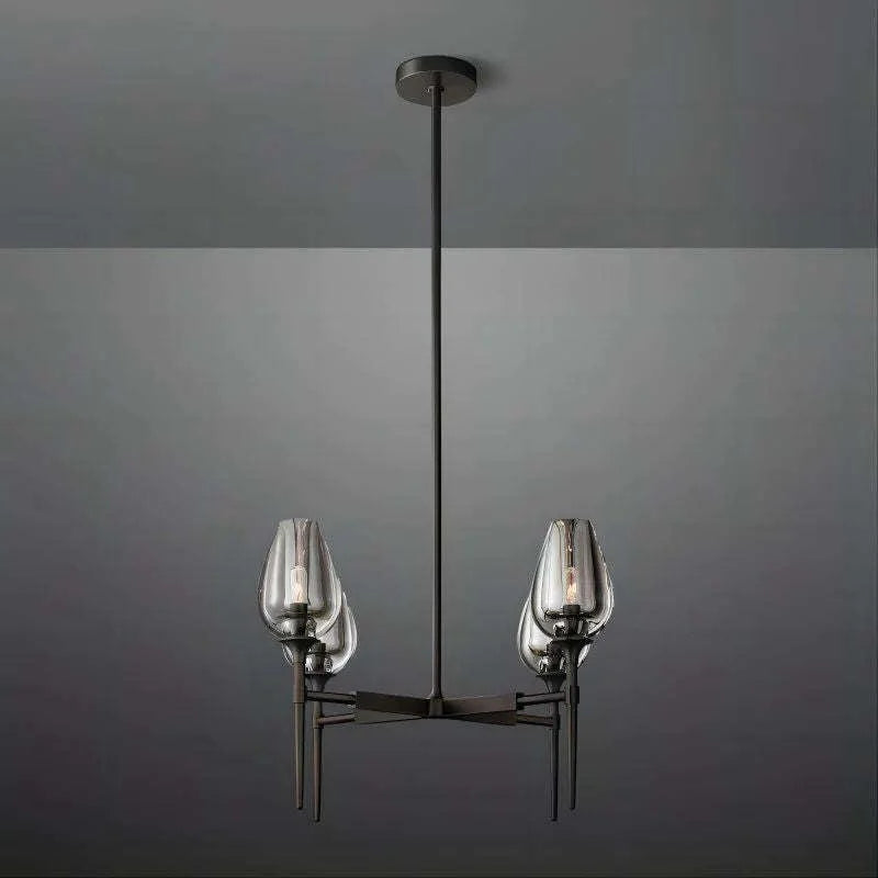 GLASS CANDLE CHANDELIER | CLZXS0250