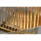 GLASS COPPER FLOOR LAMP | CLGT025