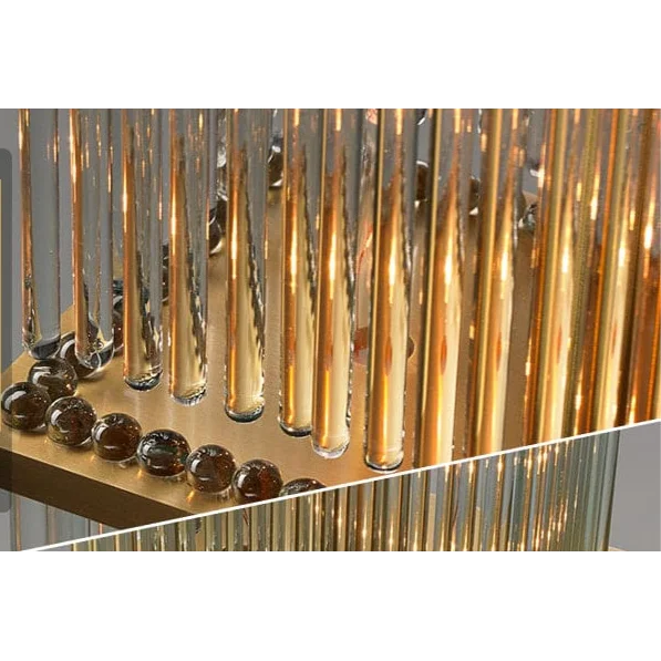 GLASS COPPER FLOOR LAMP | CLGT025