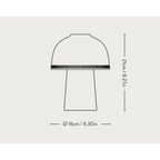 GLAZE TABLE LAMP | CLBTD025AB