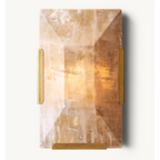 Brass CALCITE WALL SCONCES | CLUG02
