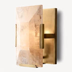 Brass CALCITE WALL SCONCES | CLUG02