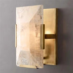 Brass CALCITE WALL SCONCES | CLUG02