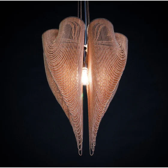 GOLD CLOVER MESH CHANDELIER | CLFT85200G