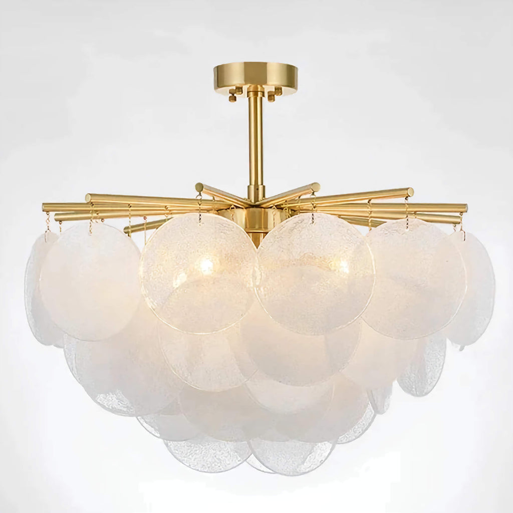 GOLD CRYSTAL CEILING LAMP | CL1002356