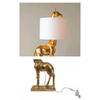 GOLD GIRAFFE TABLE LAMP | CL5544778