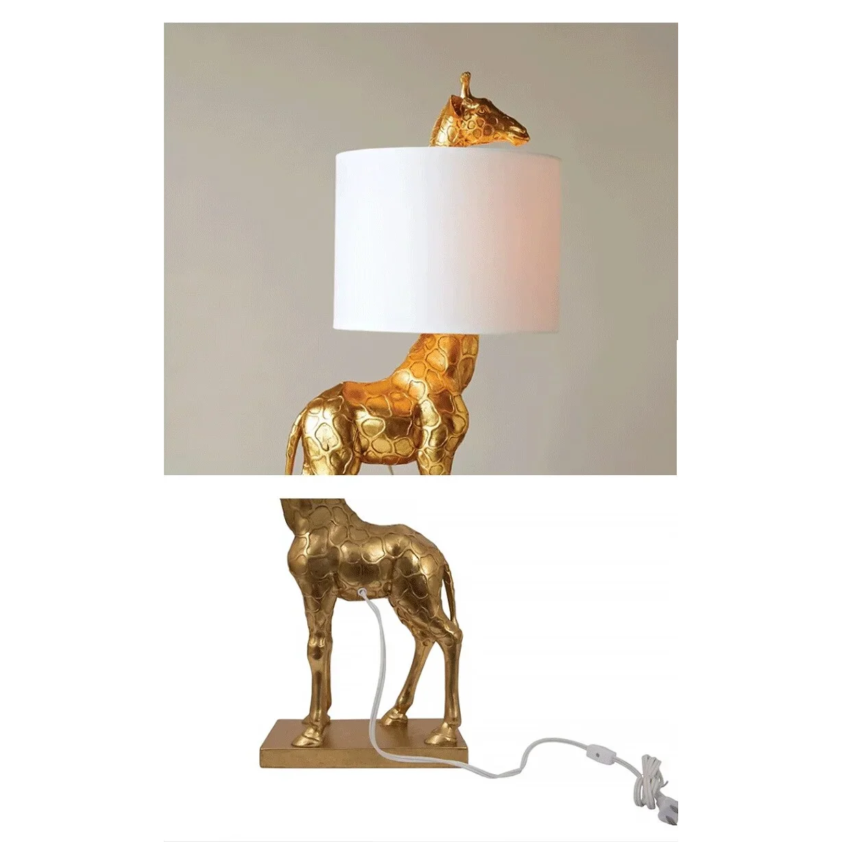 GOLD GIRAFFE TABLE LAMP | CL5544778
