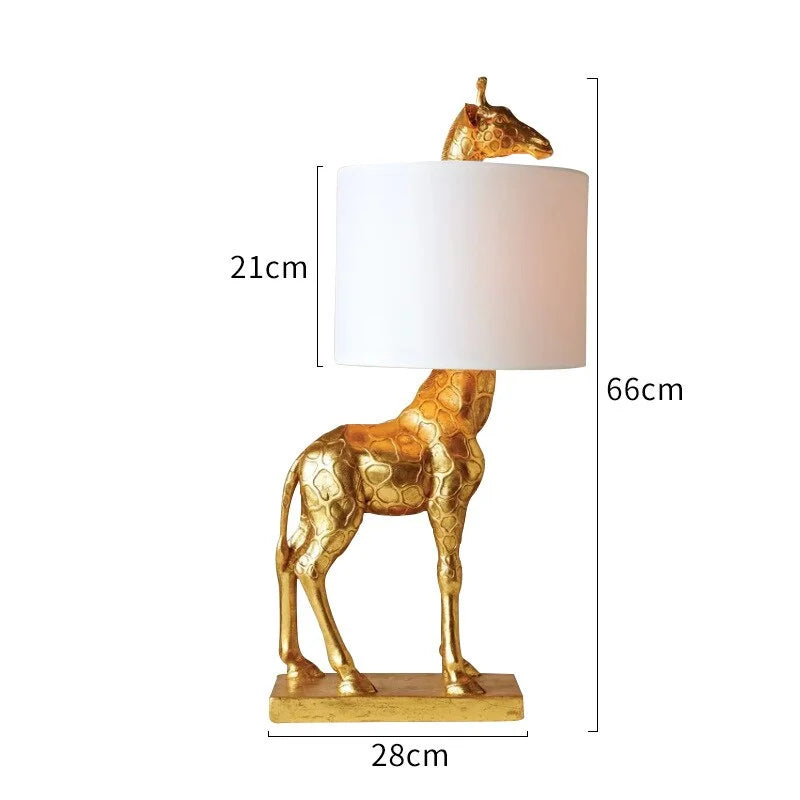 GOLD GIRAFFE TABLE LAMP | CL5544778