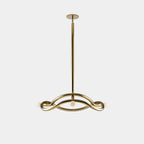 GOLD MID-CENTURY CHANDELIER | CLKZ075