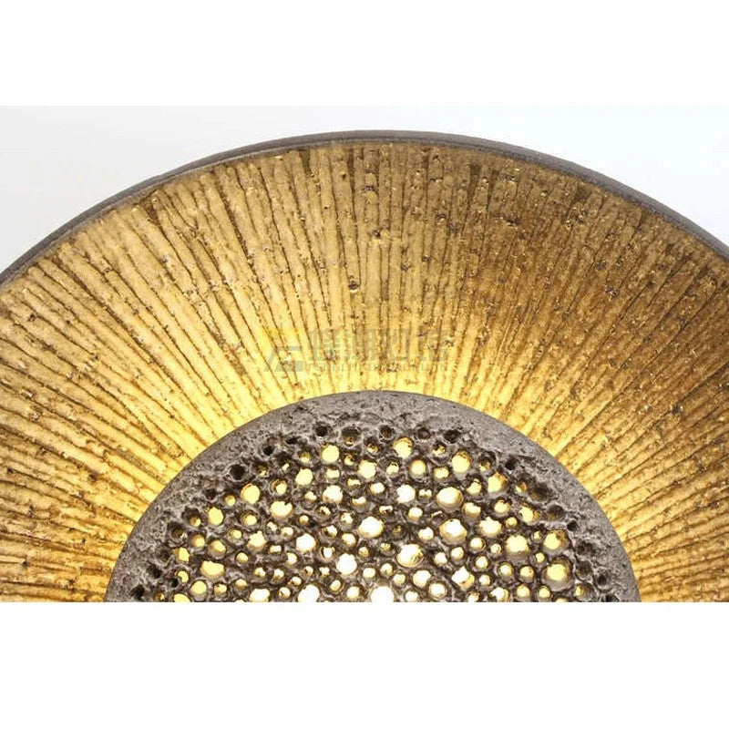 GOLD TEXTURED WALL SCONCE | CLFTU085