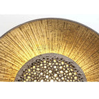 GOLD TEXTURED WALL SCONCE | CLFTU085