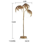 GOLDEN PALM TREE FLOOR LAMP | CL477898