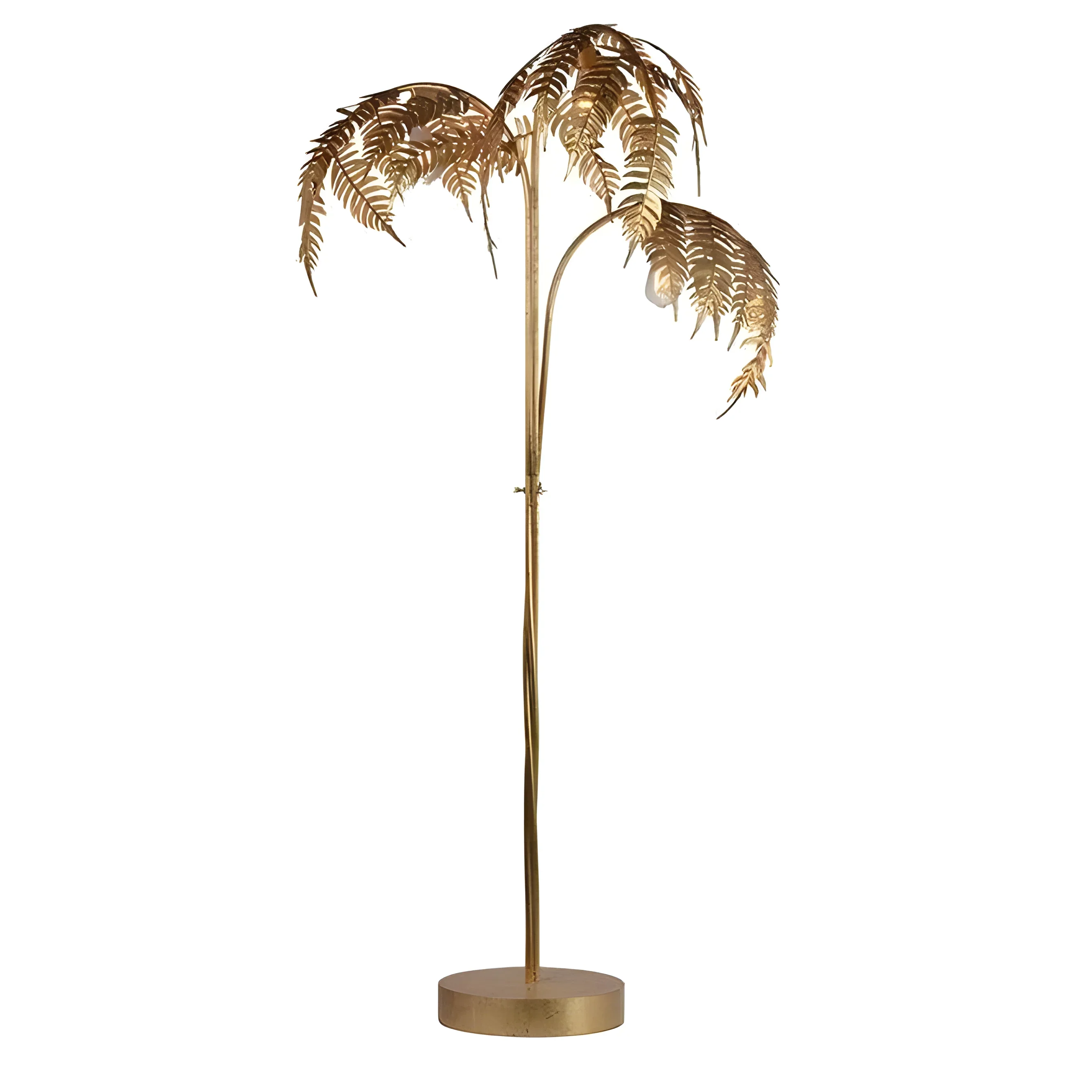 GOLDEN PALM TREE FLOOR LAMP | CL477898