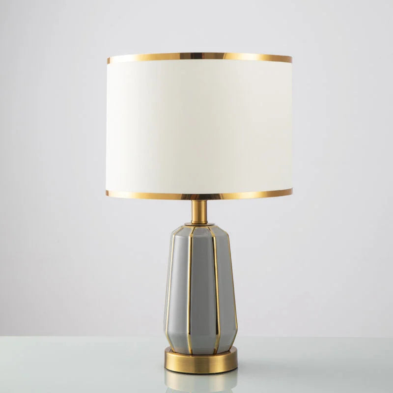 GOLDEN SPLENDOR CERAMIC TABLE LAMPS
