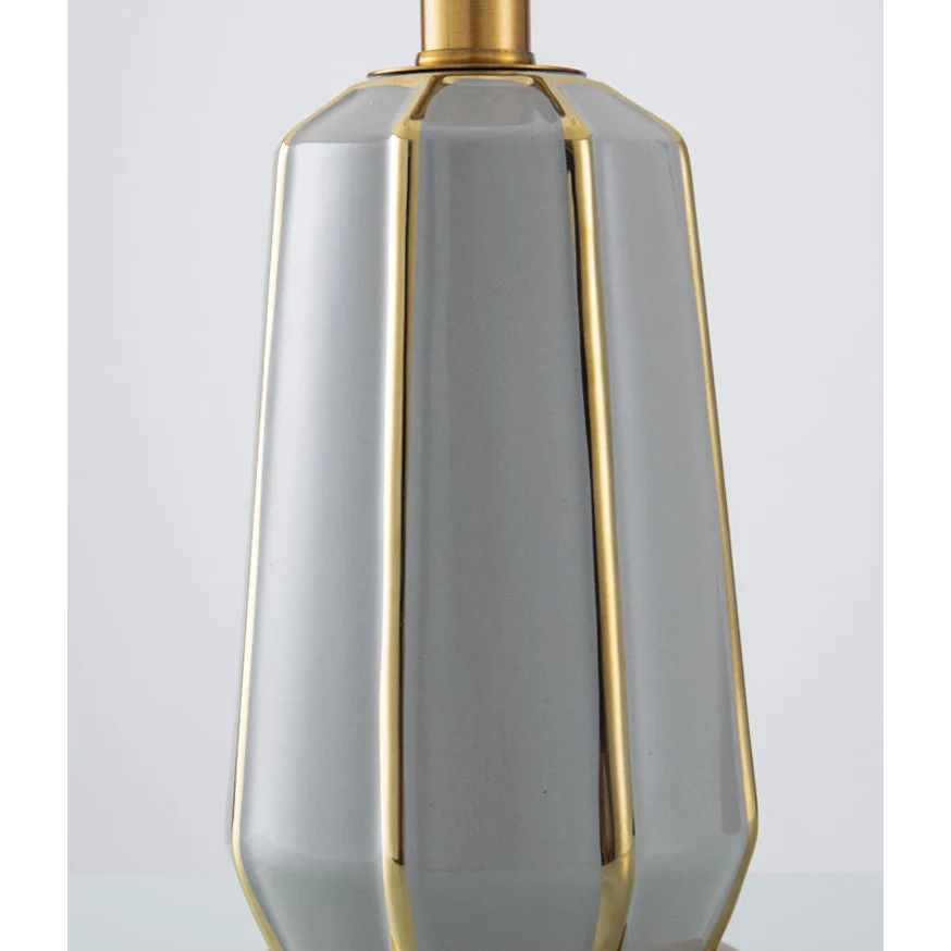 GOLDEN SPLENDOR CERAMIC TABLE LAMPS