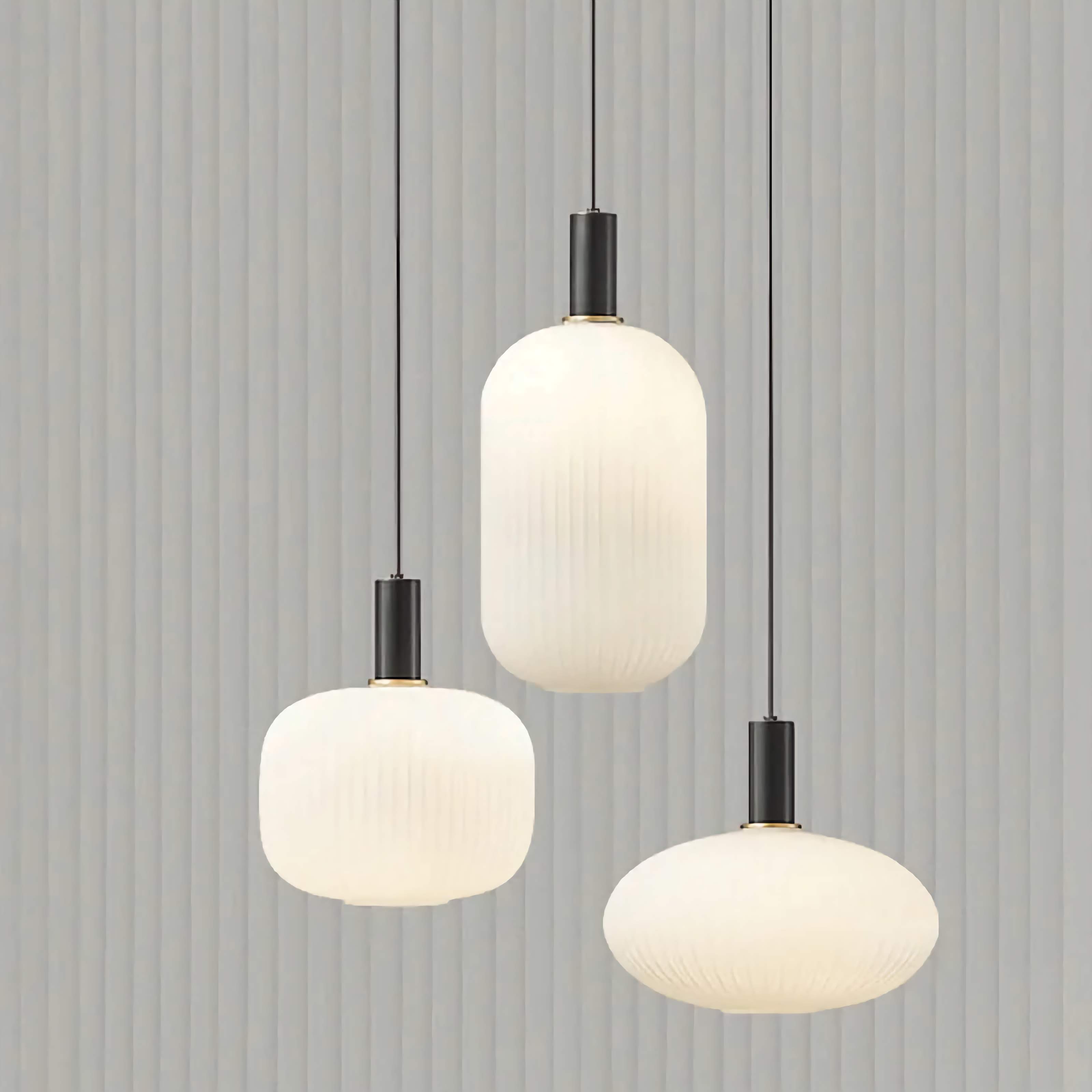 GRACE FROSTED GLASS PENDANT LIGHTS