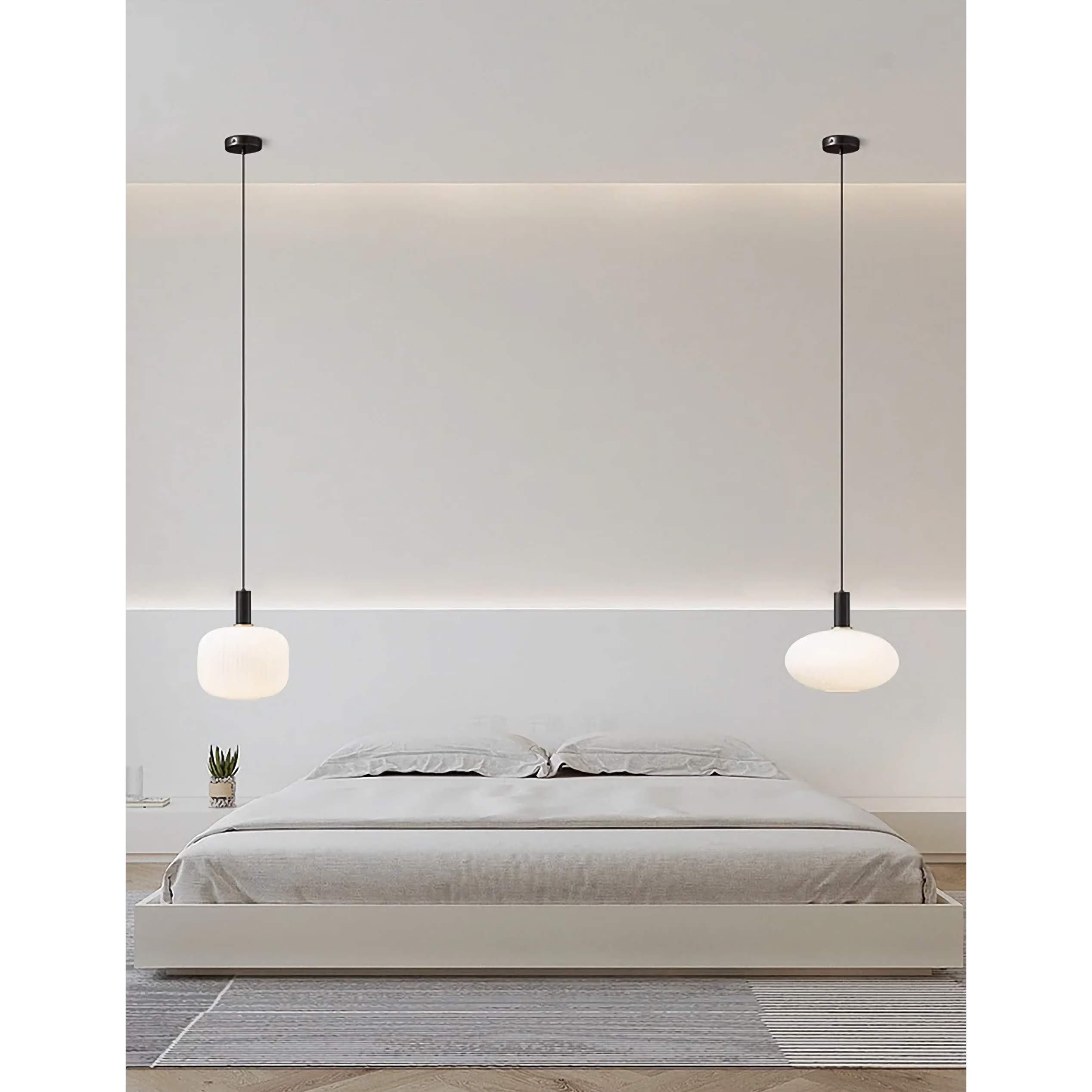GRACE FROSTED GLASS PENDANT LIGHTS