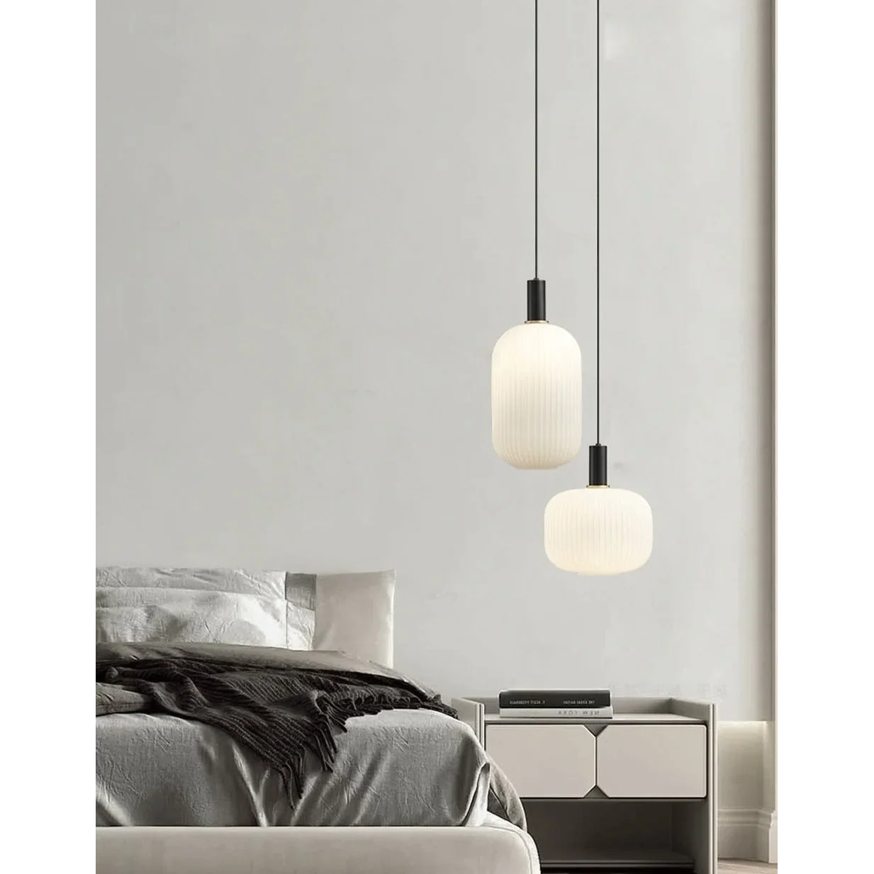GRACE FROSTED GLASS PENDANT LIGHTS