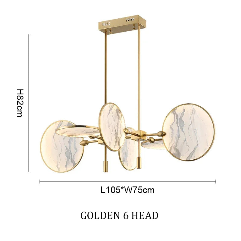 GRACIA MODERN MARBLE CHANDELIERS | CL88555S