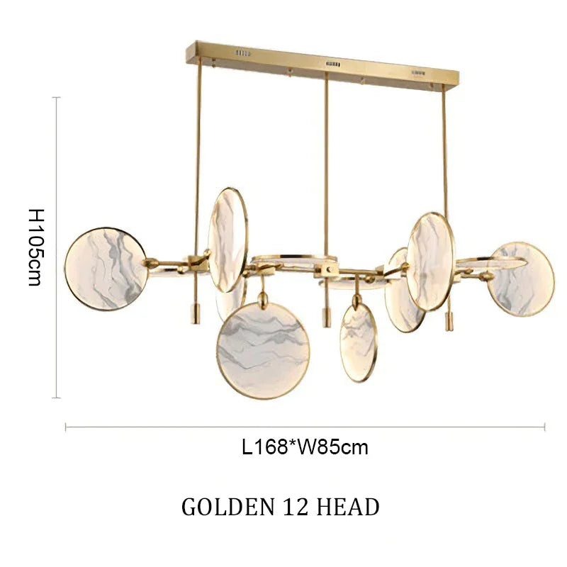 GRACIA MODERN MARBLE CHANDELIERS | CL88555S
