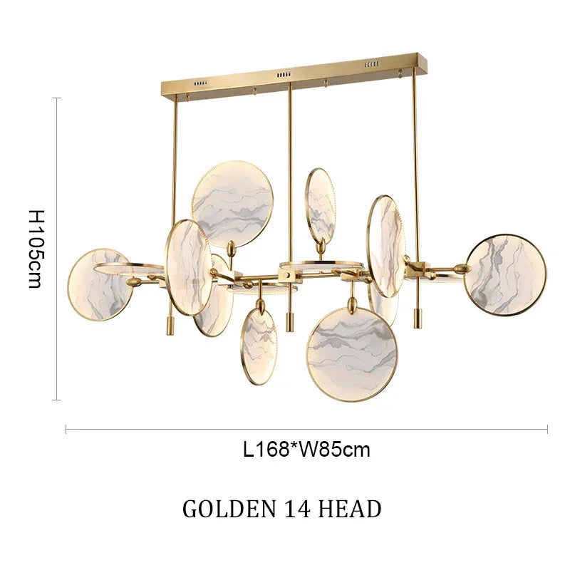 GRACIA MODERN MARBLE CHANDELIERS | CL88555S
