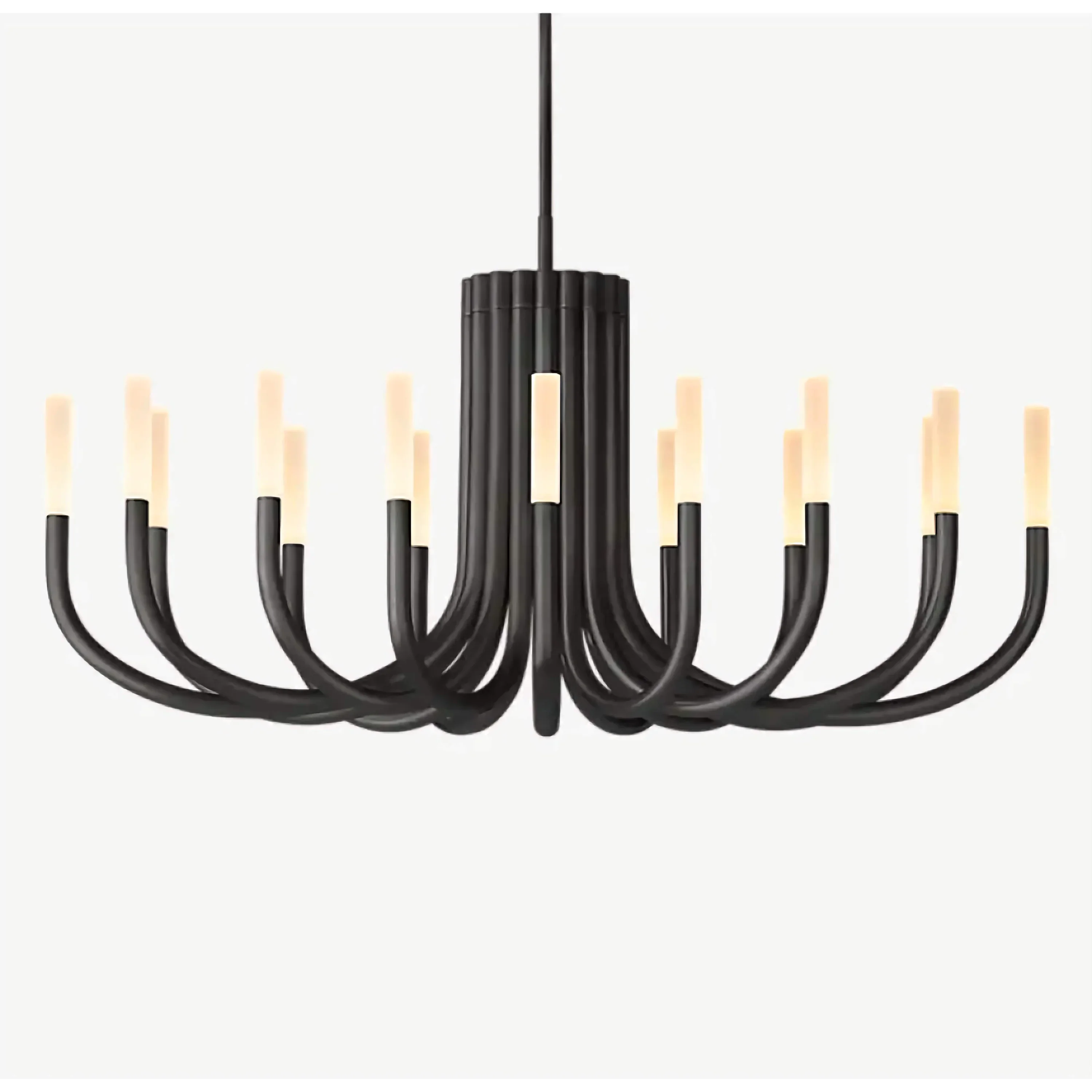 GRAND BLACK CANDELABRA CHANDELIER | CL0287KLB