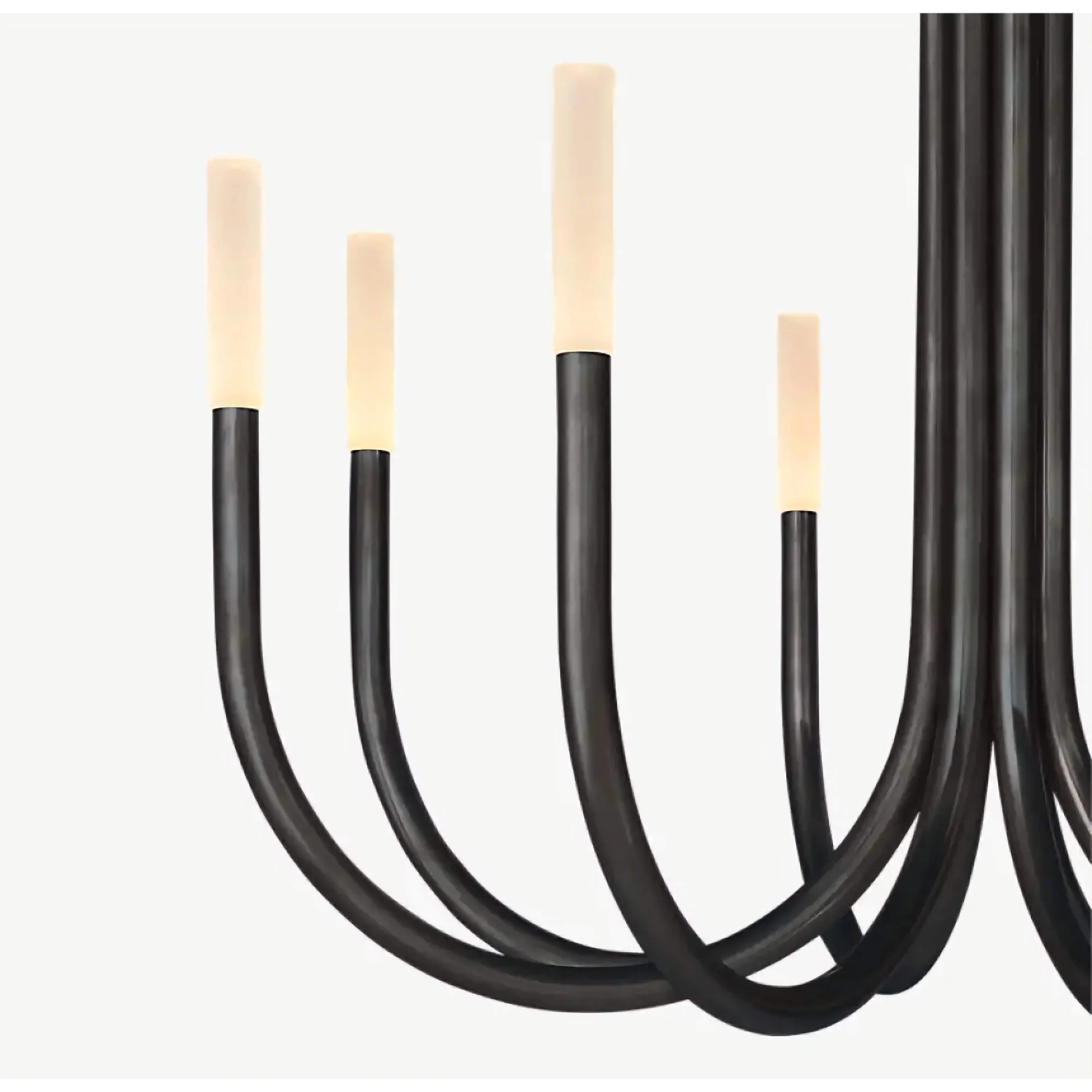 GRAND BLACK CANDELABRA CHANDELIER | CL0287KLB