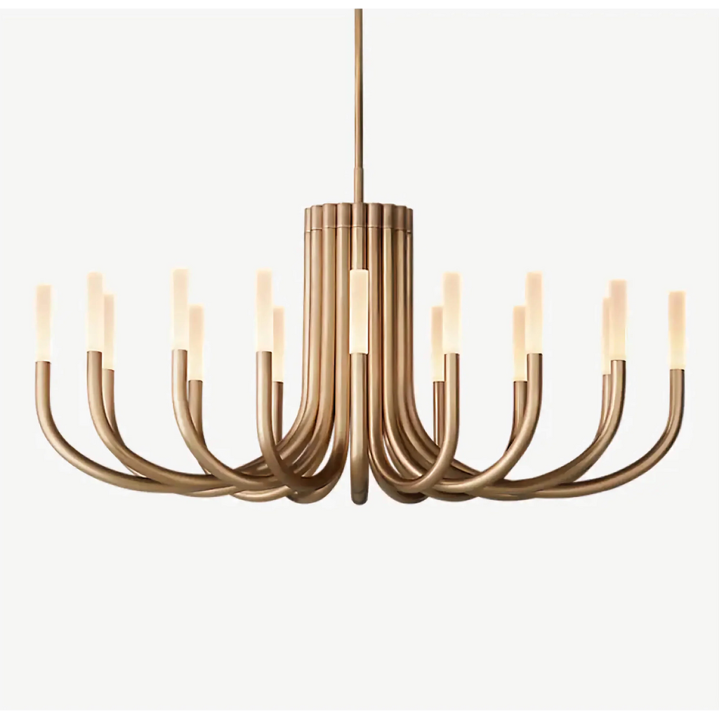 GRAND COPPER CANDELABRA CHANDELIER | CL0287KL