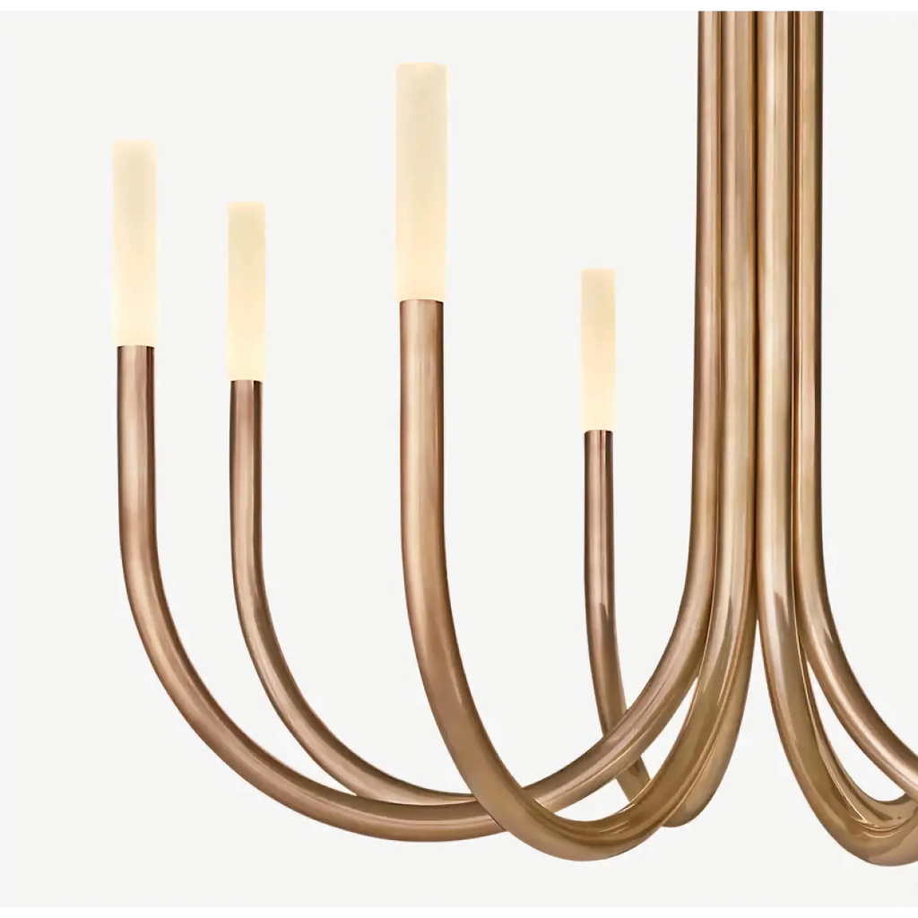 GRAND COPPER CANDELABRA CHANDELIER | CL0287KL