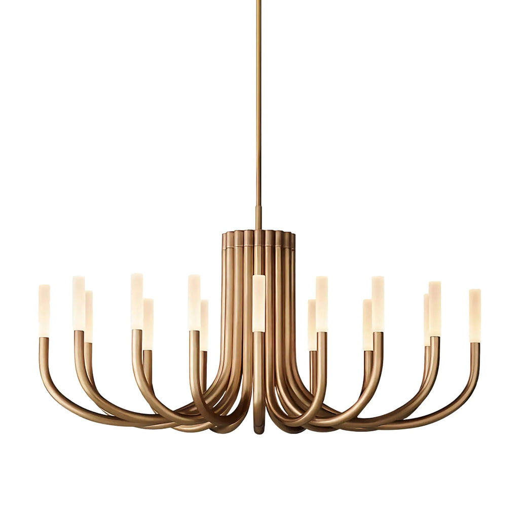 GRAND COPPER CANDELABRA CHANDELIER | CL0287KL