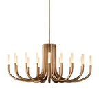 GRAND COPPER CANDELABRA CHANDELIER | CL0287KL