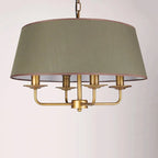 GREEN AMERICAN VINTAGE CHANDELIER | CL446203