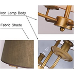 GREEN AMERICAN VINTAGE CHANDELIER | CL446203