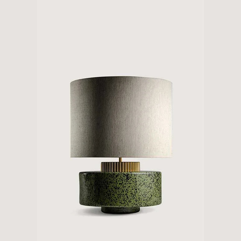 GREEN CERAMIC TABLE LAMP | CLBVF025