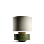 GREEN CERAMIC TABLE LAMP | CLBVF025